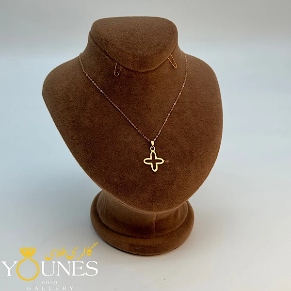 آویز هنری مینیمال طلا لیزری